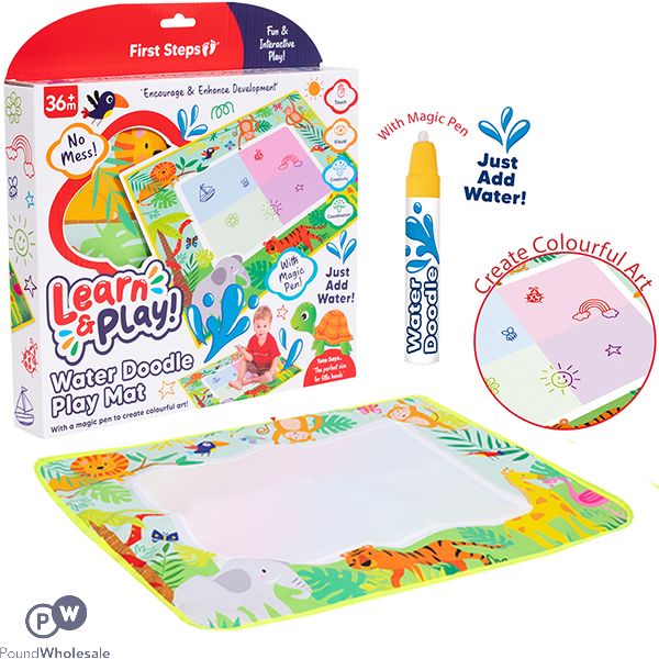 First Steps 36m+ Jungle Water Doodle Play Mat