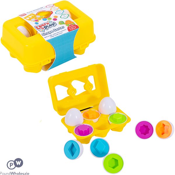First Steps 12m+ Egg Shape Sorter Baby Toy 