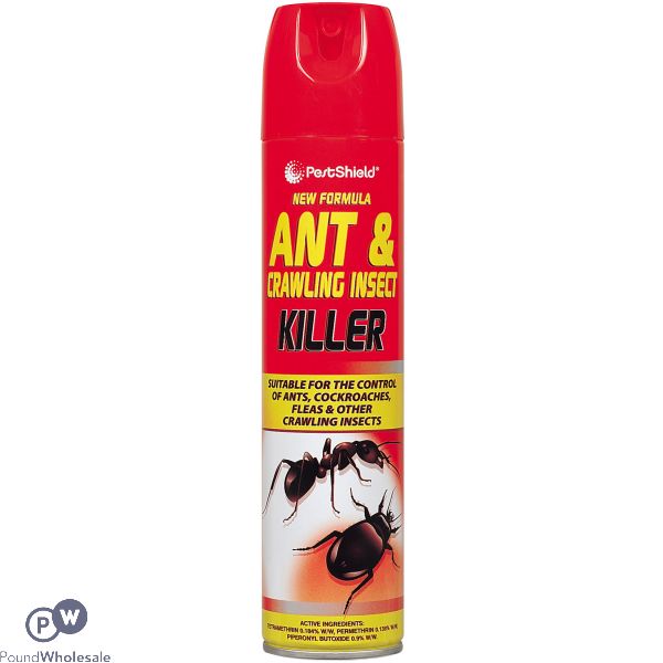 PESTSHIELD ANT & CRAWLING INSECT KILLER AEROSOL 300ML