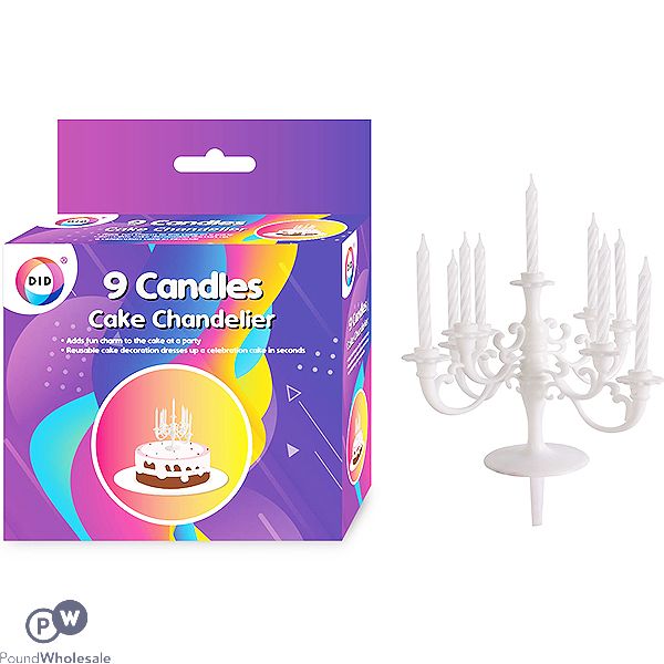 Did 9 Candle Cake Chandelier