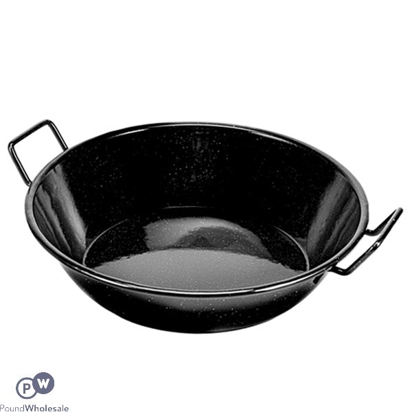 Royalford Non-stick Enamel-coated Wok Pan 32cm