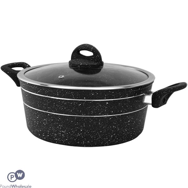 Royalford Forged Aluminium Granite Casserole Pan 28cm