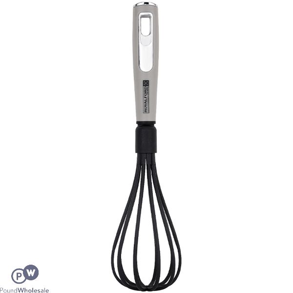 Royalford Black Nylon Whisk 30.5cm