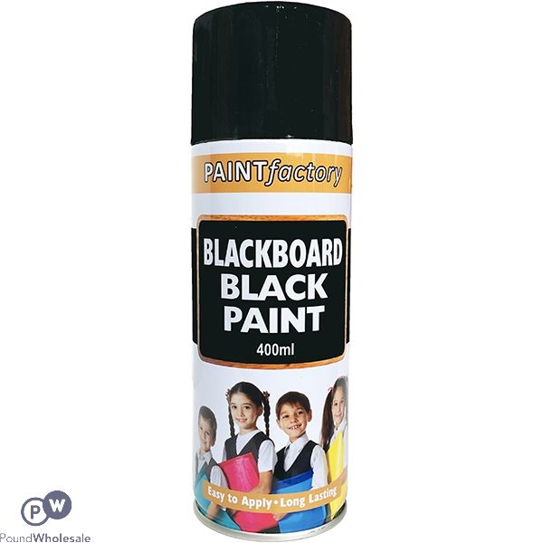 Paint Factory Blackboard Black Spray Paint 400ml
