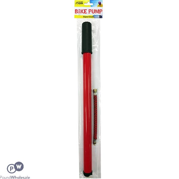 Essential Cycle Bike Pump With Adaptor