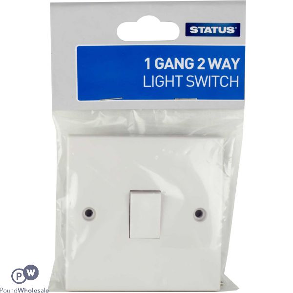 Status 1 Gang 2 Way Light Switch