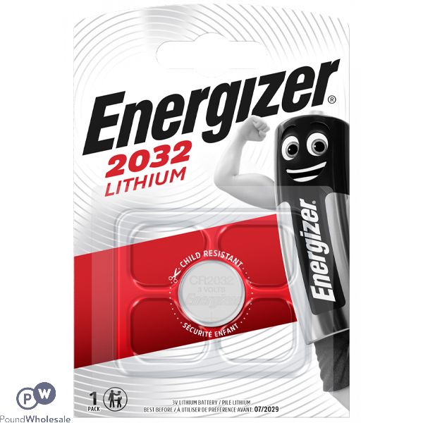 Energizer Cr2032 Lithium Coin Cell Battery 1 Pack
