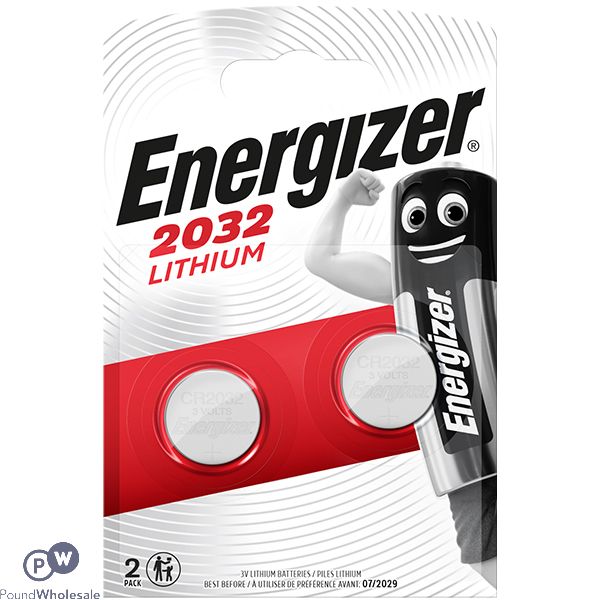 Energizer Cr2032 Lithium Coin Cell Batteries 2 Pack
