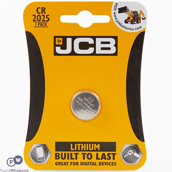 Jcb Cr2025 3v Lithium Coin Cell Battery 1 Pack