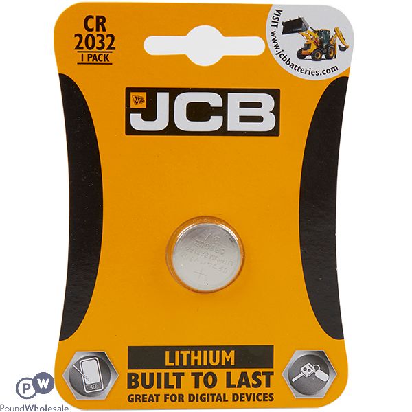 Jcb Cr2032 3v Lithium Coin Cell Battery 1 Pack