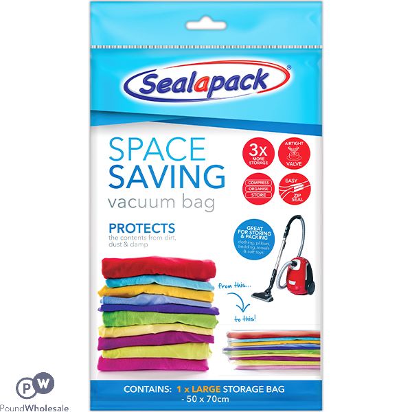 Sealapack Space-saving Vacuum Storage Bag 50cm X 70cm