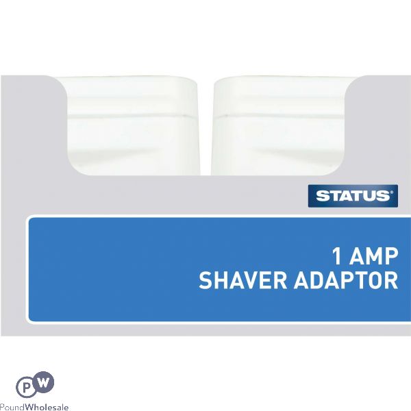 STATUS 1AMP SHAVER ADAPTOR