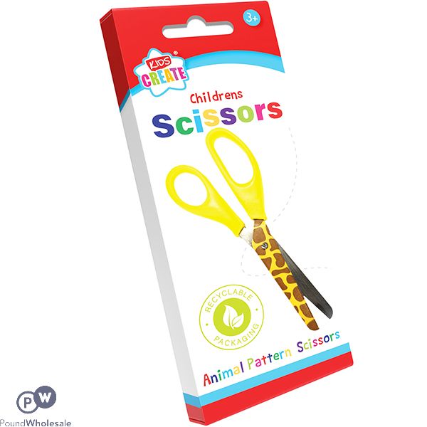 KIDS CREATE ANIMAL PATTERN SCISSORS