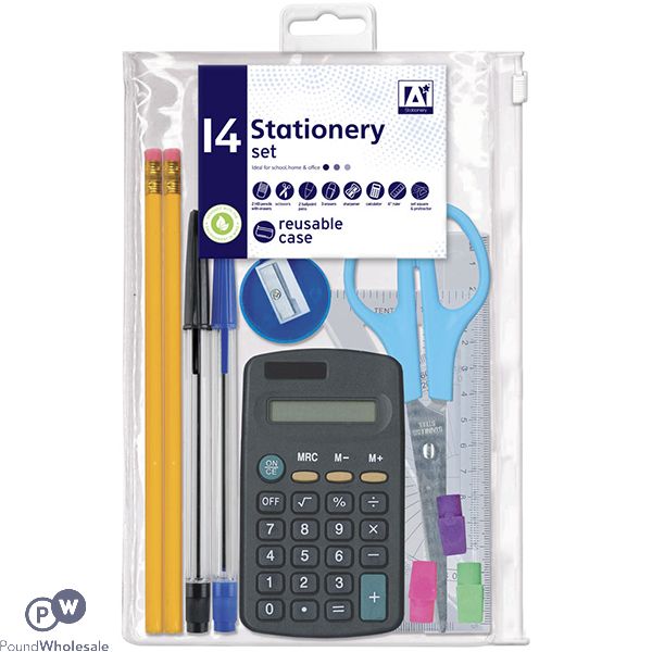 A* Stationery Set 14pc