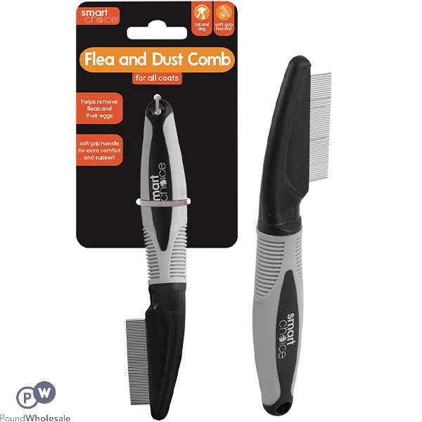 Smart Choice Flea & Dust Grooming Comb 4cm X 19cm
