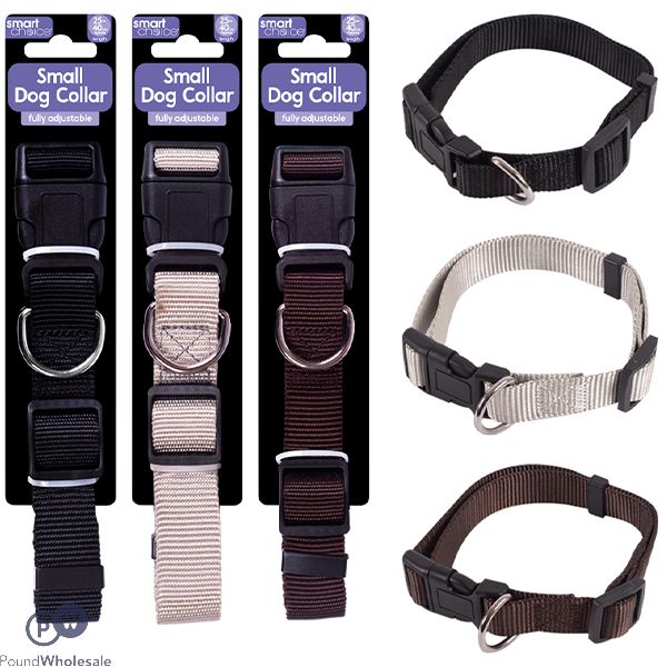 Smart Choice Small Dog Collar 30cm-45cm Assorted Colours