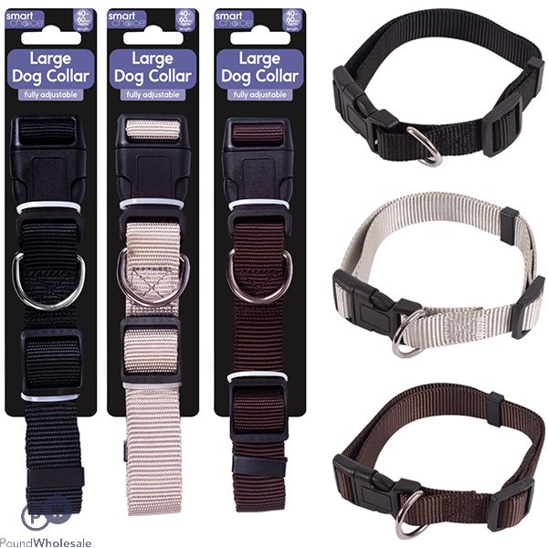 Smart Choice Large Dog Collar 50cm-60cm Assorted Colours