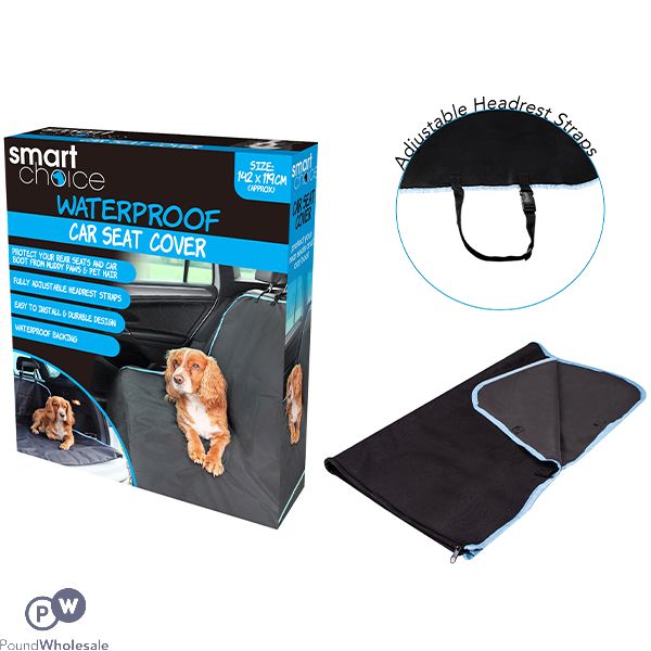 SMART CHOICE WATERPROOF DOG CAR SEAT COVER 142CM X 119CM