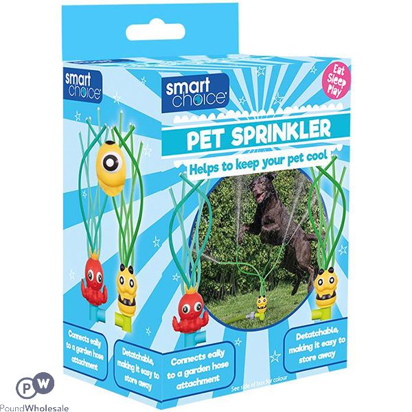 Smart Choice Summer Novelty Pet Water Sprinkler Assorted Colours