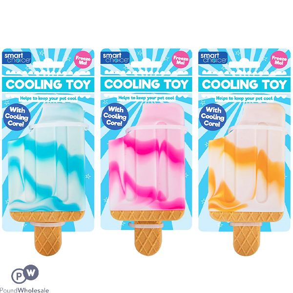 Smart Choice Summer Cooling Ice Lolly Dog Toy Assorted Colours