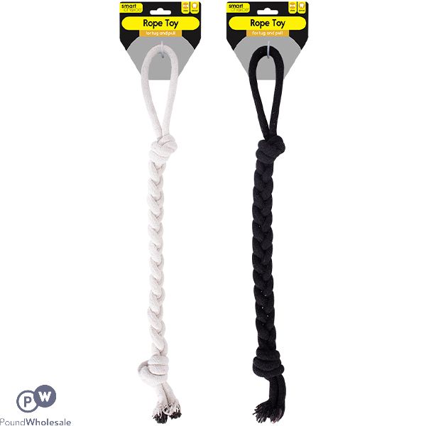 Smart Choice Double Knot Rope Dog Toy 54cm Assorted Colours