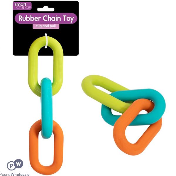 Smart Choice Rubber Chain Dog Toy 26.5cm