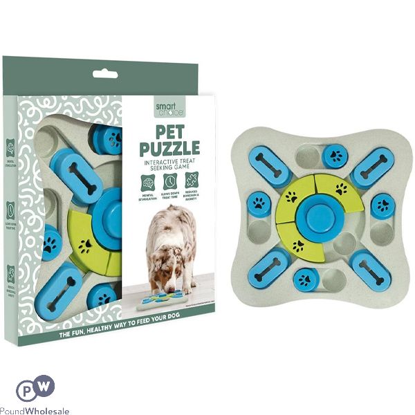 Smart Choice Interactive Treat Seeking Game Dog Puzzle