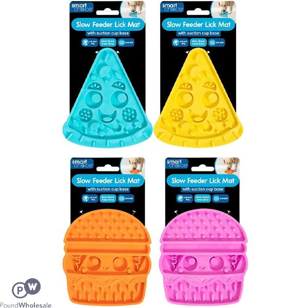 Smart Choice Slow Feeder Dog Lick Mat Assorted