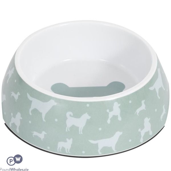 Smart Choice Melamine Dog Print Pet Bowl 17cm 500ml