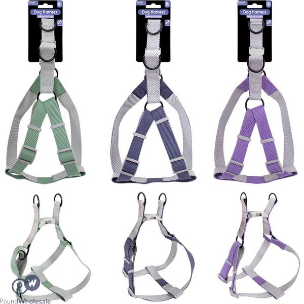 Smart Choice Medium-to-large Dual Colour Dog Harness 50cm-65cm Assorted Colours