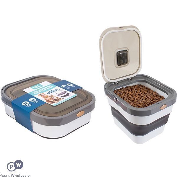 Smart Choice Collapsible Pet Food Storage Container 13l