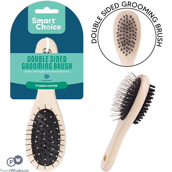 Smart Choice Double-sided Dog Grooming Brush