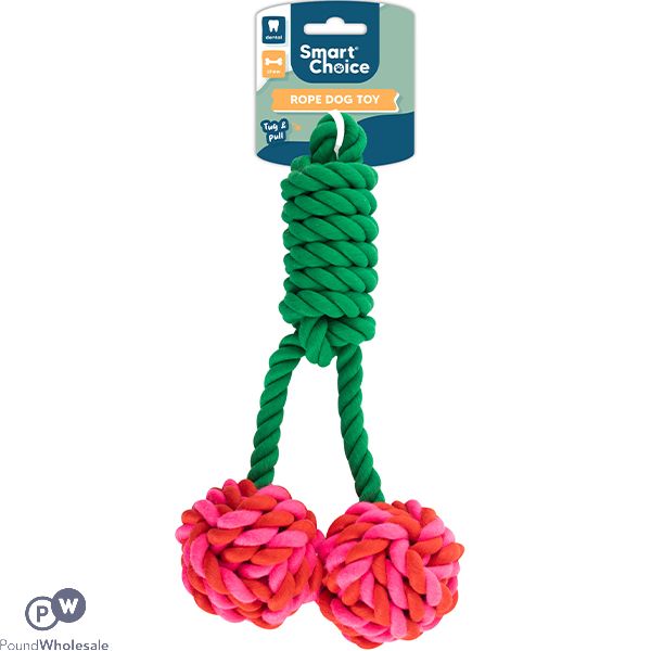 Smart Choice Rope Cherries Dog Toy 25cm