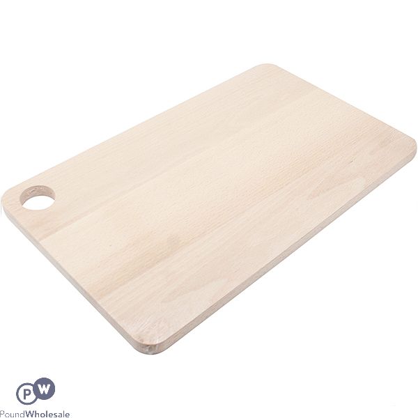 Large Rectangular Beech Wooden Board