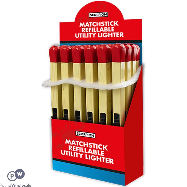 Scorpion Novelty Matchstick Lighter CDU