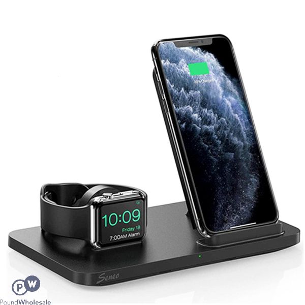Seneo 2-in-1 Dual Wireless Charger