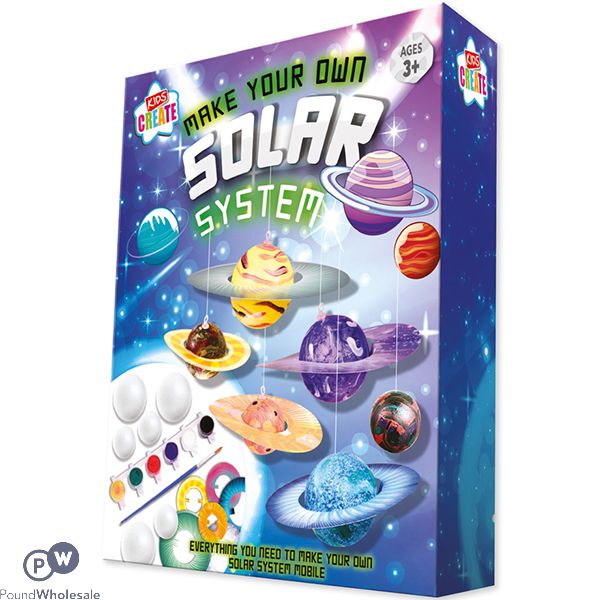 KIDS CREATE MAKE YOUR OWN SOLAR SYSTEM