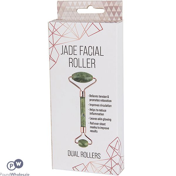 Skin Treats Jade Facial Dual Skin Roller