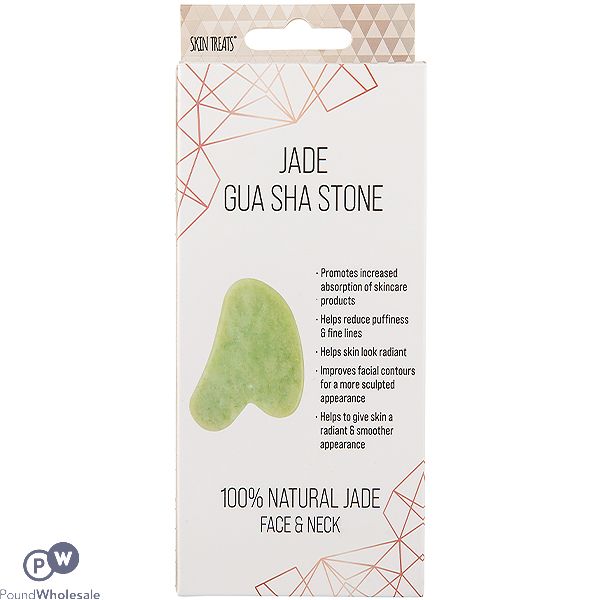 Skin Treats 100% Natural Jade Gua Sha Stone