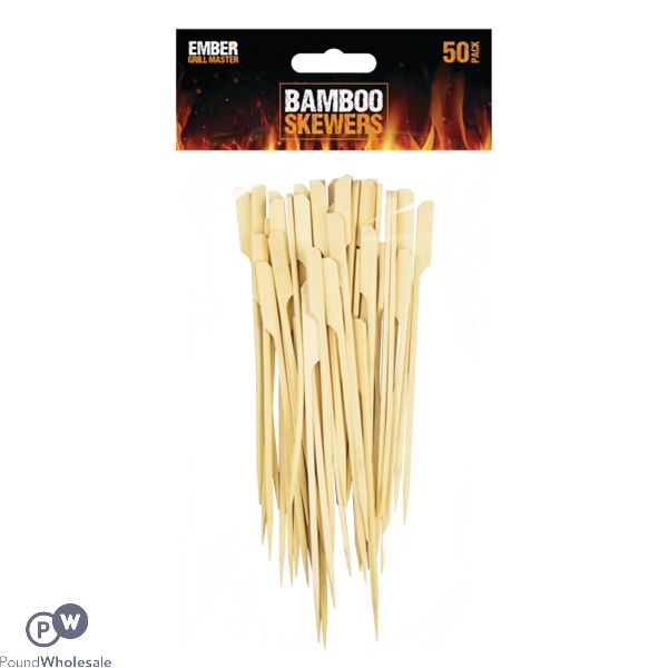 Ember Bbq Bamboo Gun Skewers 50 Pack