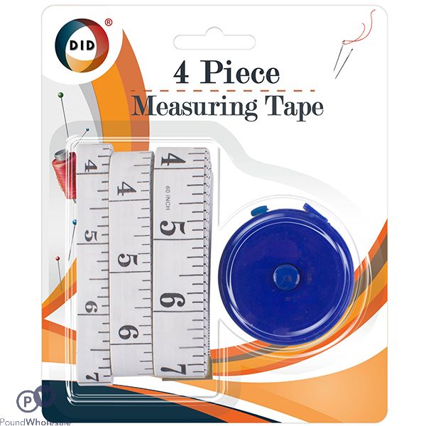 DID SEWING MEASURING TAPE SET 150CM 4PC