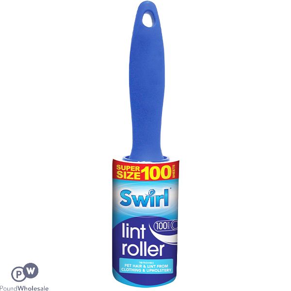 Swirl 100 Sheet Lint Roller