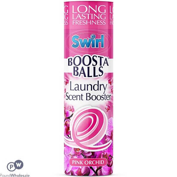 Swirl Pink Orchid Boosta Balls Laundry Scent Booster 230g