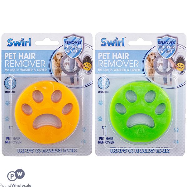 Swirl Washer & Dryer Pet Hair Remover Assorted Colours