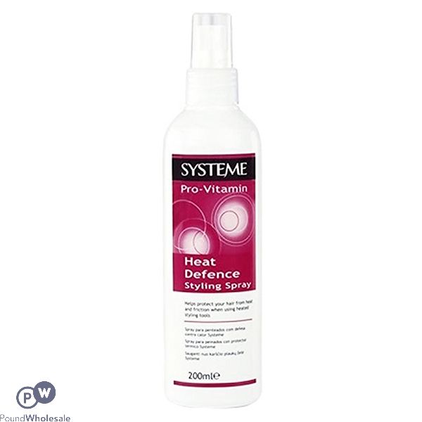 Systeme Pro-Vitamin Heat Defence Styling Spray 200ml