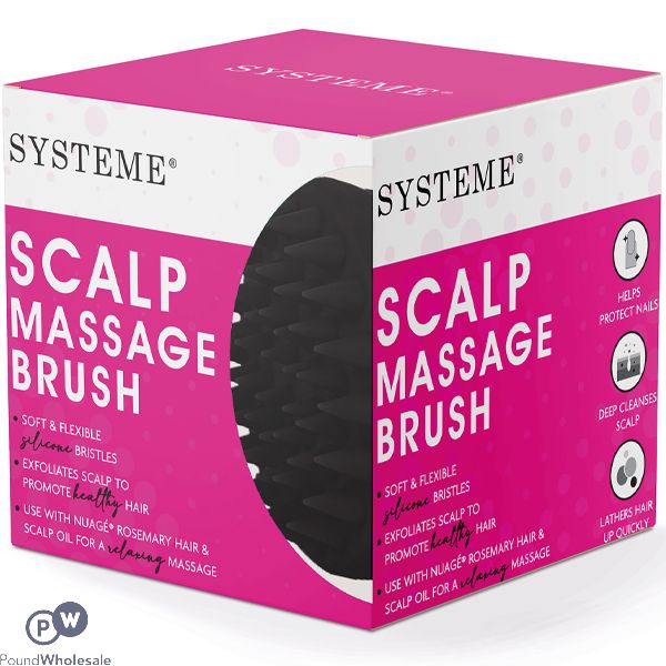 Systeme Black Hair & Scalp Massage Brush