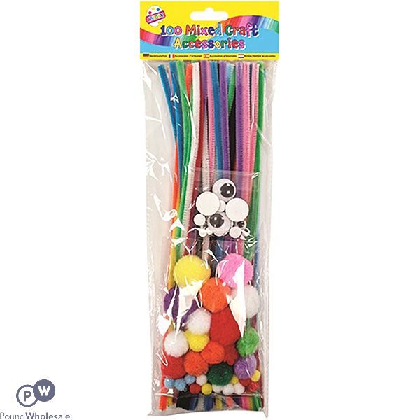 Artbox Mixed Craft Accessories 100 Pack
