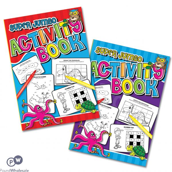 Super Jumbo Activity Book