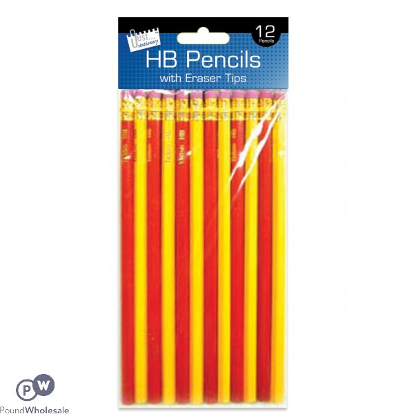 Pack Of 12 HB Pencils