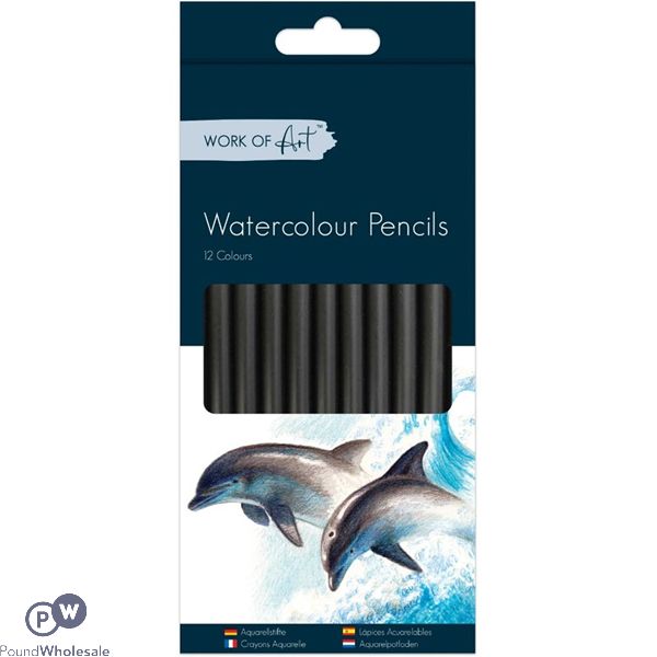 Work Of Art Graded Sketching Pencils 12 Pack